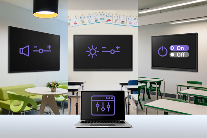 This image highlights the key benefit of reducing the need for on-site visits by enabling remote device management.