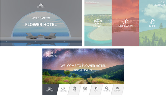 Basic templates provided by the solution are visually depicted.